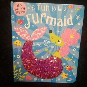 Fun Mermaid Sequin Book